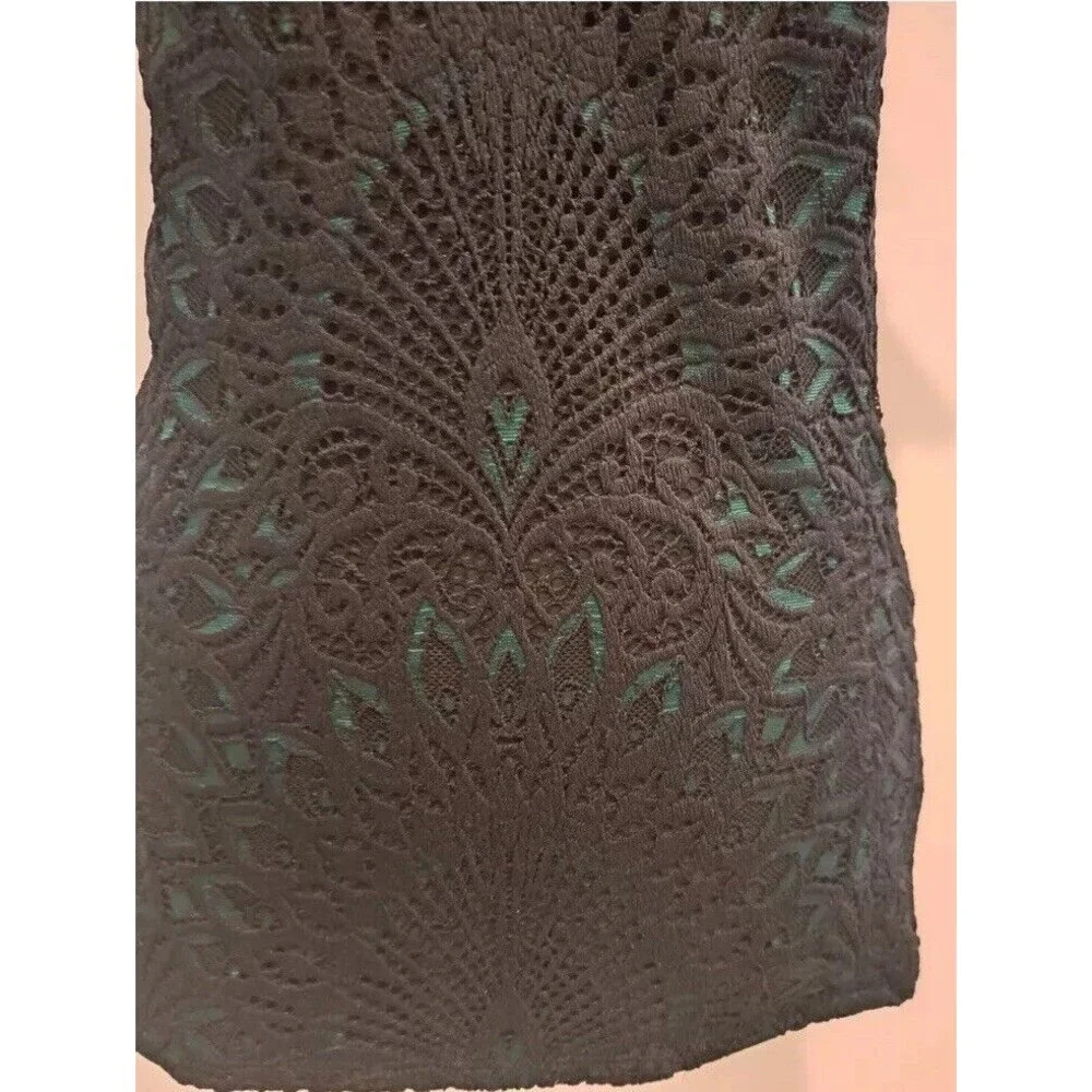 NWT WHBM Size 12 All Over High Neck Lace Shell Top Blouse Original Price $120 - Picture 7 of 12